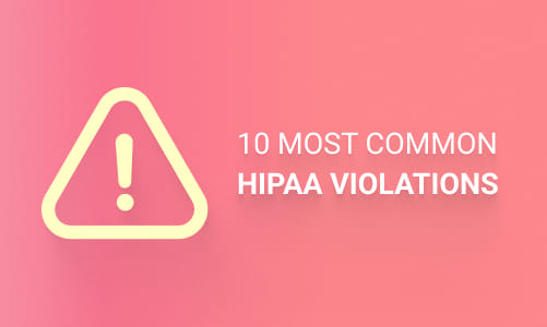 most common hipaa violations
